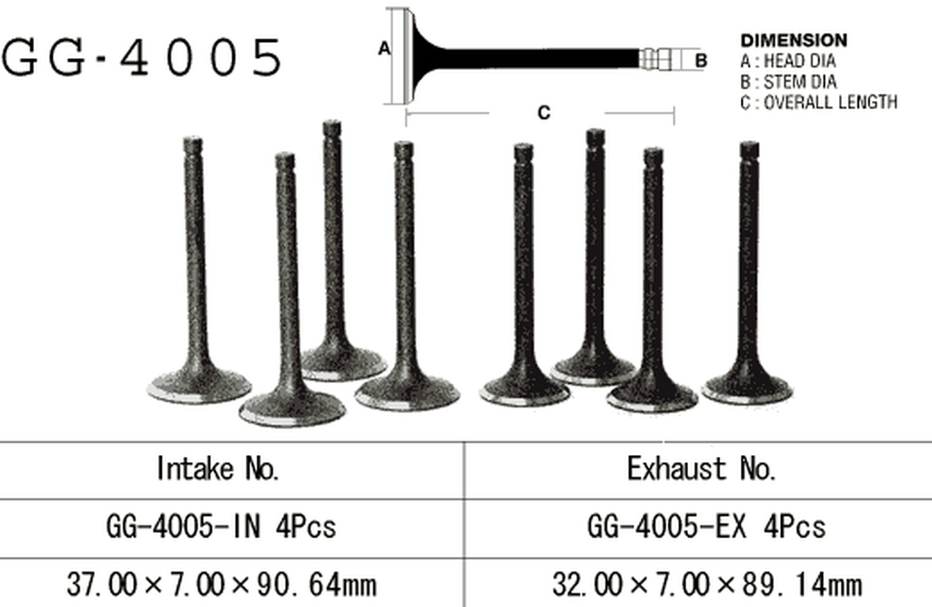 Exhaust valve VESRAH GG-4005-EX