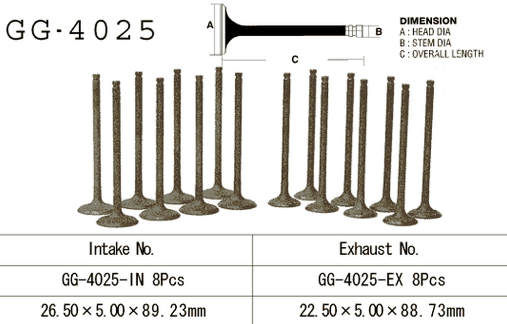 Exhaust valve VESRAH GG-4025-EX