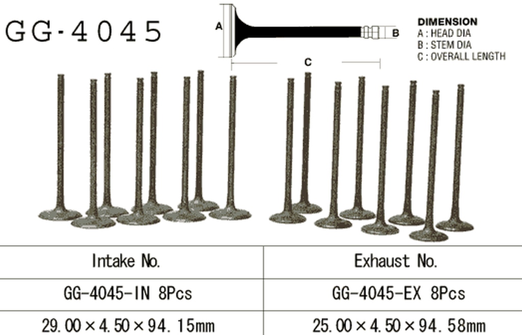 Exhaust valve VESRAH GG-4045-EX