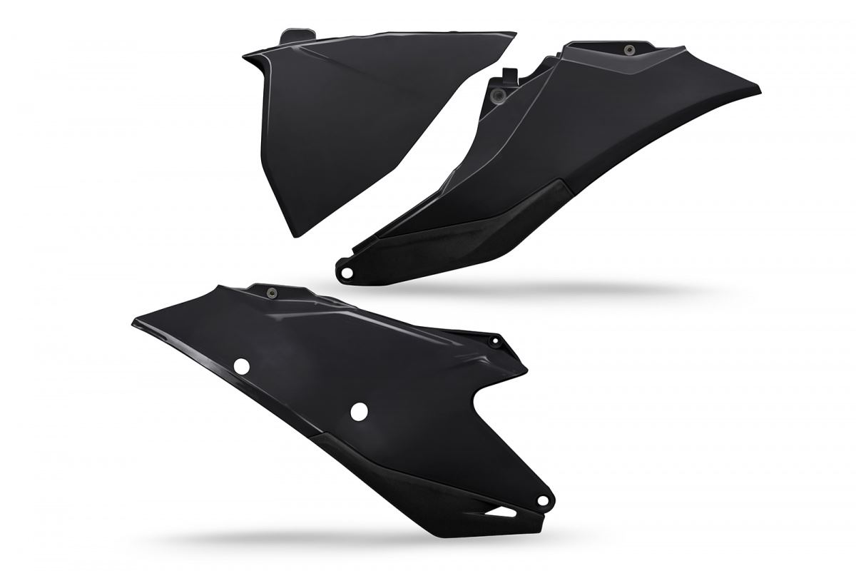 Side plates for starting number UFO GG07129001