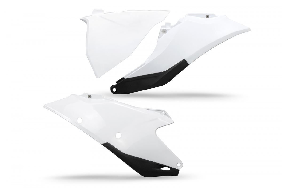 Side plates for starting number UFO GG07129041
