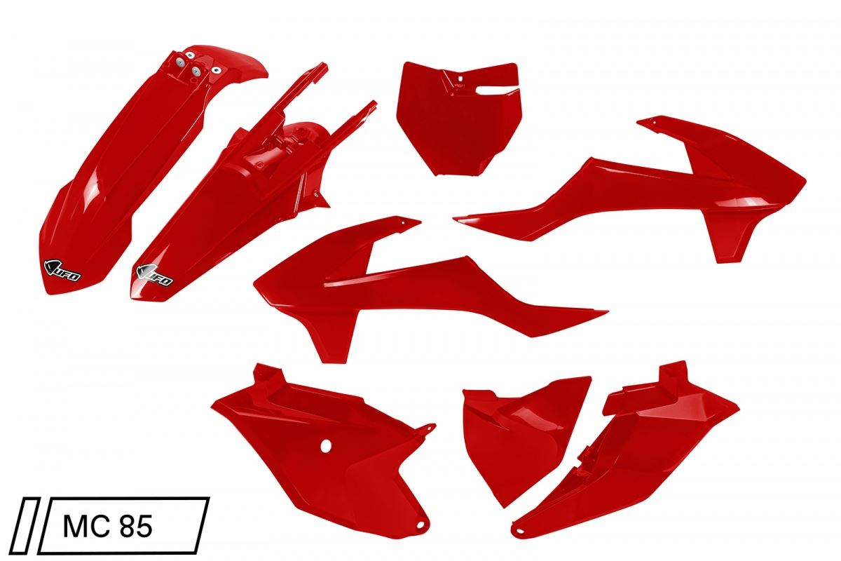 UFO kompletní sada plastů GAS GAS MC 85 21-23 barva OEM 21 (červená)