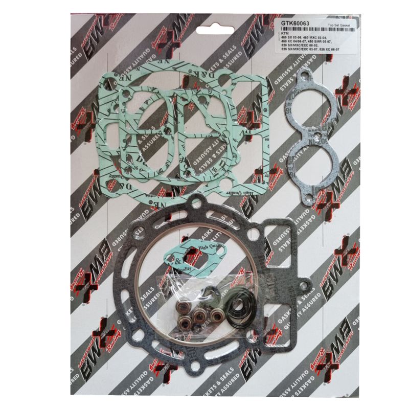 BEARING WORX těsnění TOP-END KTM MXC-G 450 03-04, SMR 450 05-07, SX 450 03-06, XC 450 04-07, EXC/SX/MXC 520 závodní 00-02, EXC/MXC-G/SX 525 závodní