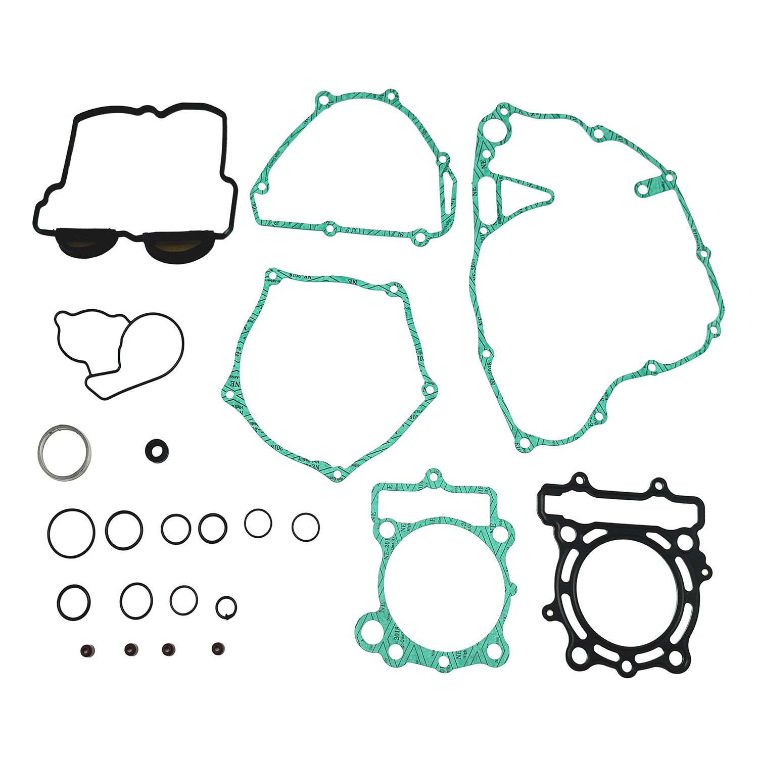 OMP kompletní sada těsnění KAWASAKI KX 250 F 09-16 (s těsněním víka ventilů)