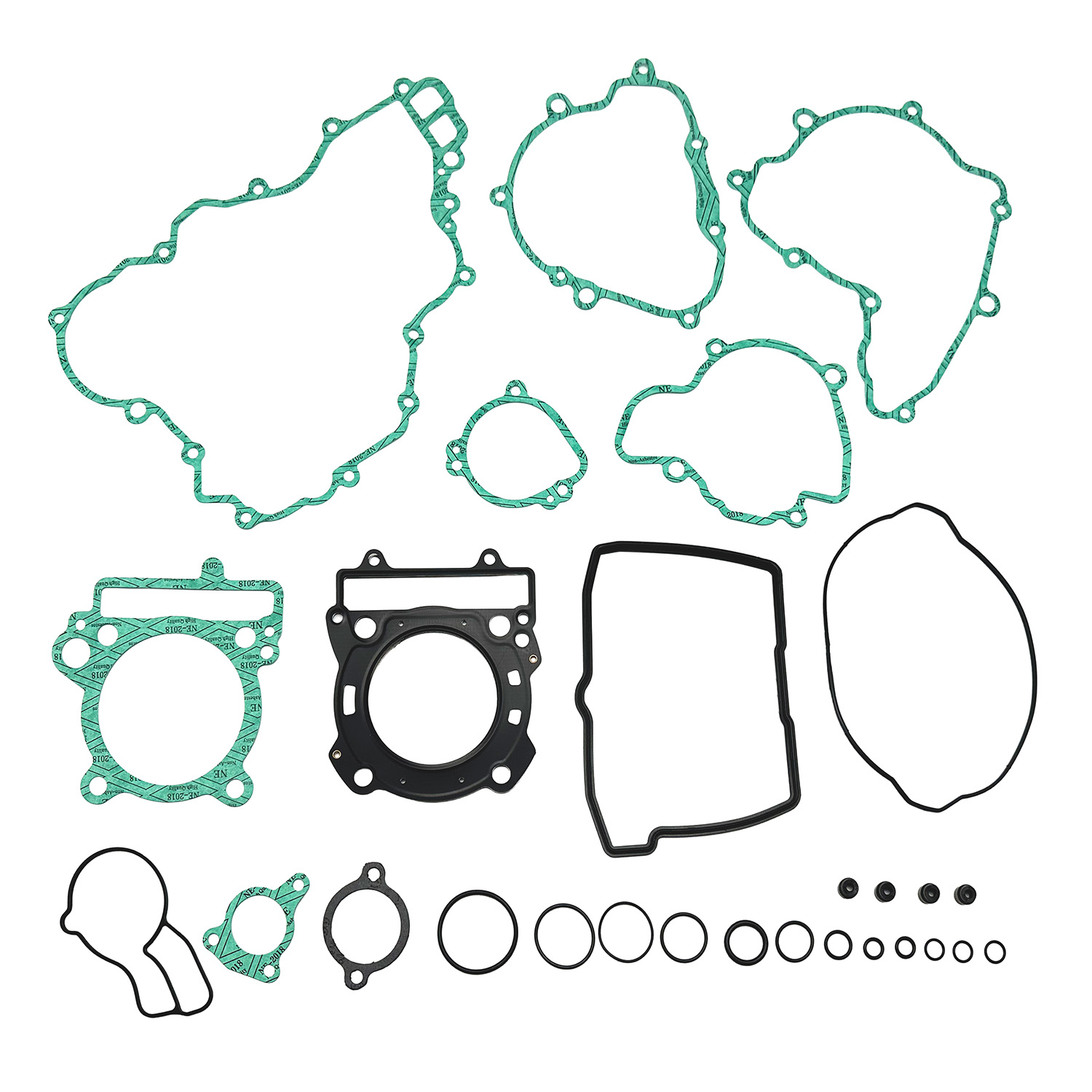 OMP kompletní sada těsnění KTM SXF (SX-F) 250 (4T) 05-12, EXCF 250 06-13 (s těsněním víka ventilů)