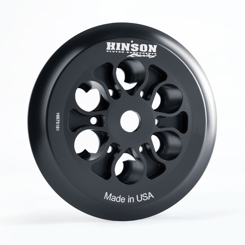 HINSON přítlačný talíř spojky YAMAHA YZ 450F '03-'22; YZ 450FX '16-'23; WR 450F '03-'23; YFZ 450 '04-'13; YFZ 450R '09-'13; YFZ 450X '10-11 (BILLETPROOF PRESSURE PLATE)