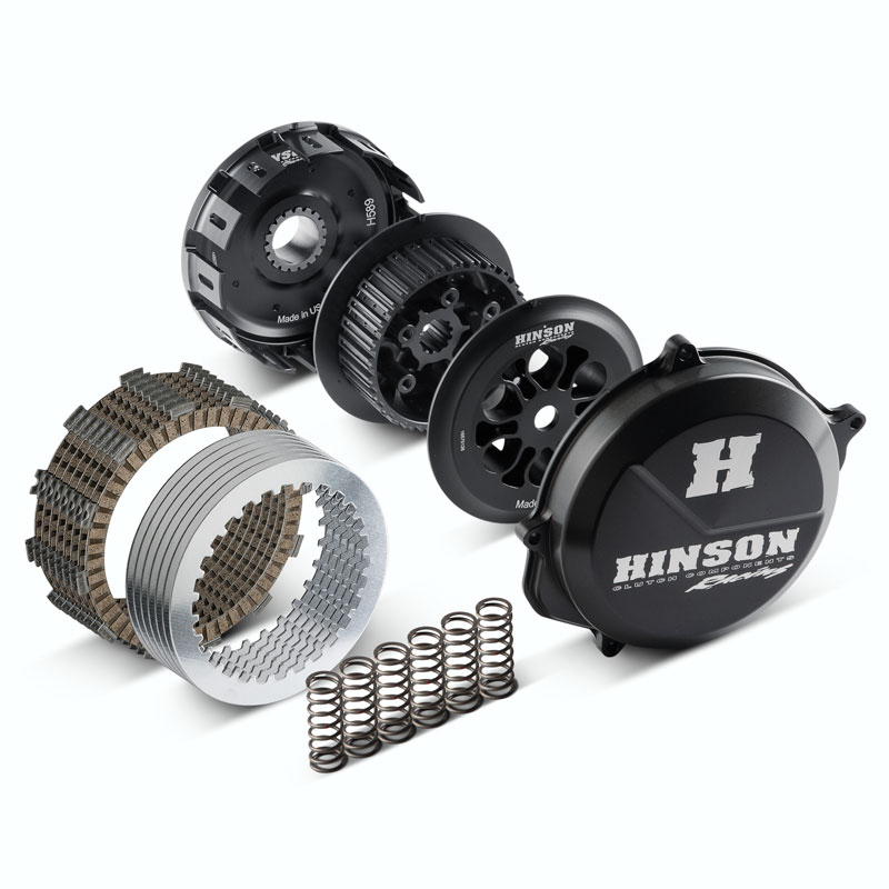 HINSON complete clutch kit HONDA CRF 250R '22-'26; CRF 250RWE '25; CRF 250RX '22-'26 (COMPLETE BILLETPROOF CONVENTIONAL CLUTCH KIT)
