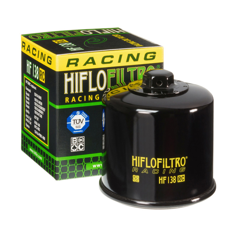 HIFLO olejový filtr HF 138 závodní GSX/GSXR/SV/TL/VZ/VS/DL NAKRETKA 17mm (50)