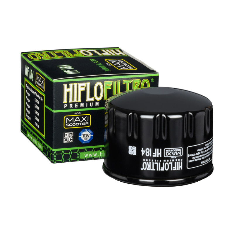 HIFLO olejový filtr HF 184 APRILIA/ PIAGGIO 500 (50)