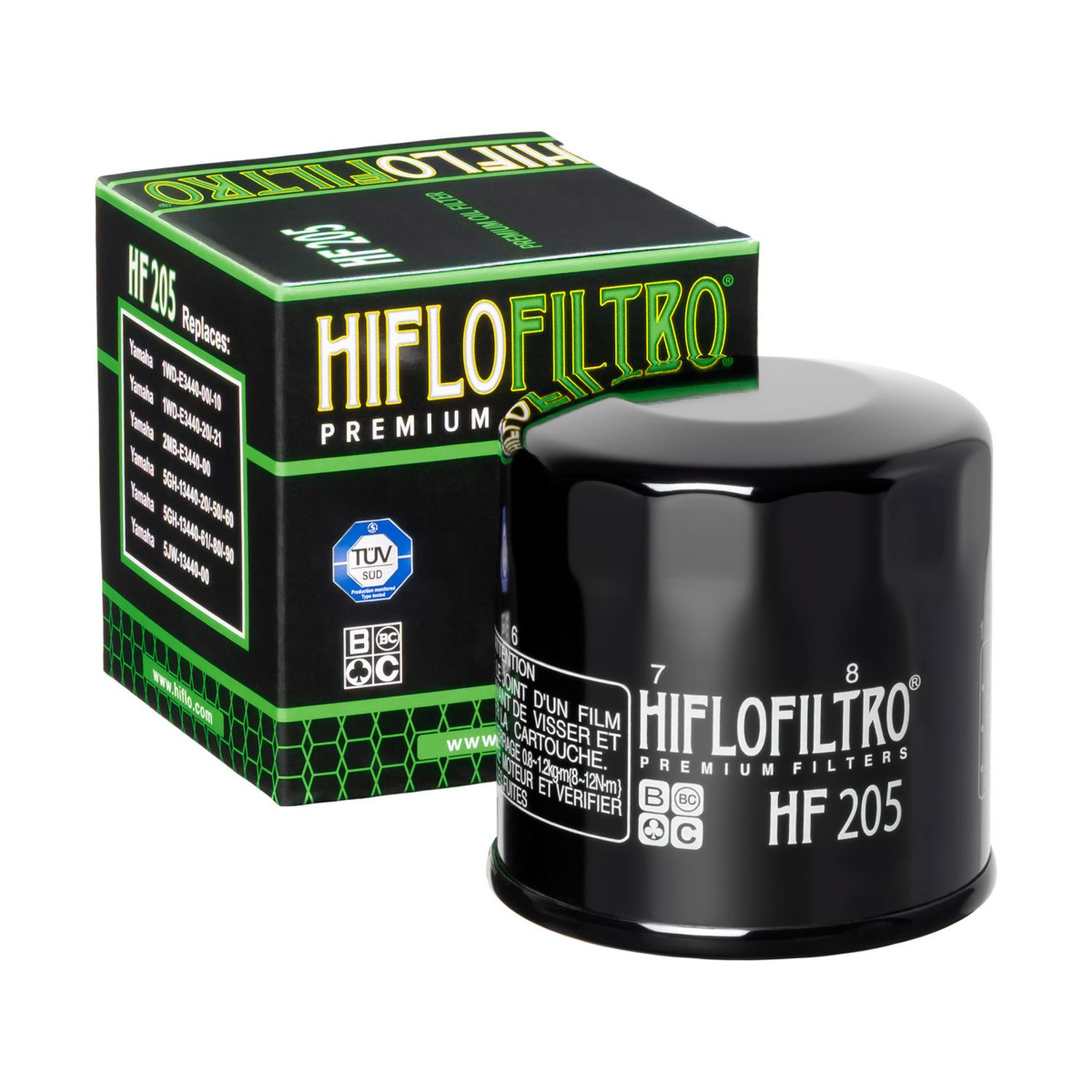 HIFLO olejový filtr HF 205 YAMAHA (50)