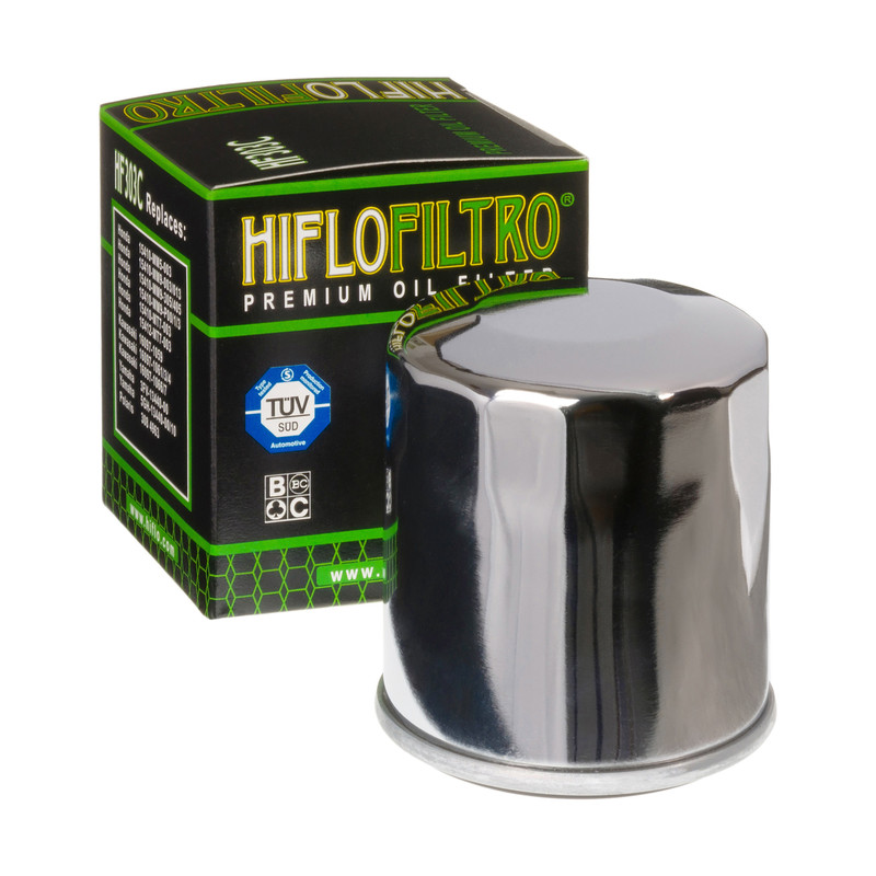 HIFLO olejový filtr HF 303 CHROM (50)