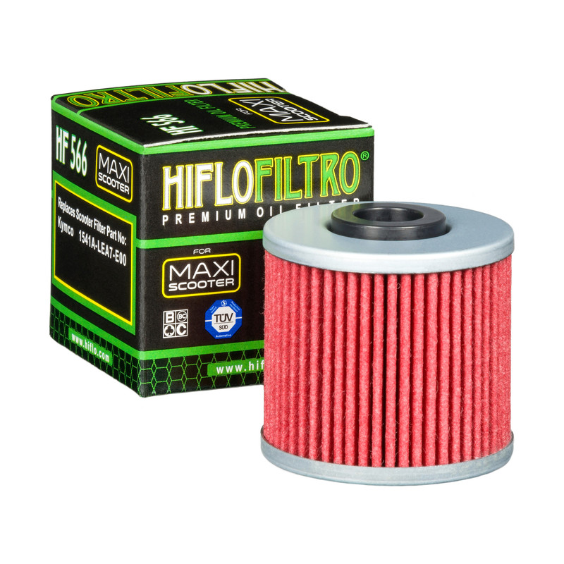 HIFLO olejový filtr HF 566 KYMCO 125/150/200/300 skútr (50)