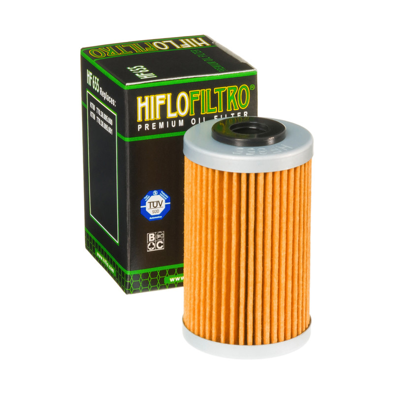 HIFLO olejový filtr HF 655 SXF/EXCF 250 06-12, EXC450/500, (50)