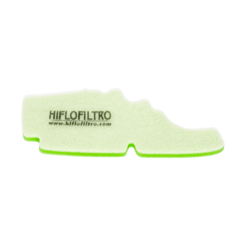 HIFLO vzduchový filtr APRILIA/DERBI/MALAGUTI/PIAGGIO 50/100/125/150 (dvousložkový)