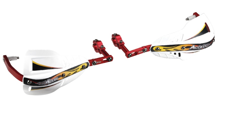 ACCEL chrániče páček s alu upevněním ENDURO 28mm (HG- barva černá, SD- barva světle modrá) - (ACCEL chrániče páček s alu upevněním ENDURO 28mm (HG-)