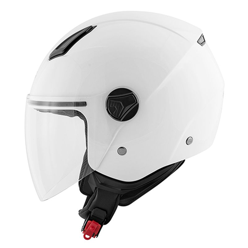KAPPA přilba KV28 EVO SOLID JUNIOR otevřená JET barva bílá velikost 55 / S (homologace ECE 22R06)