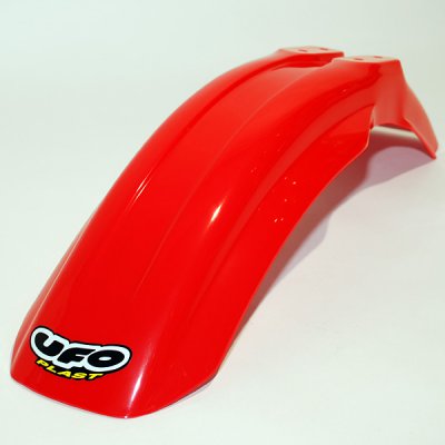 UFO blatník přední HONDA CR 80 96-02, CR 85 03-09 barva červená