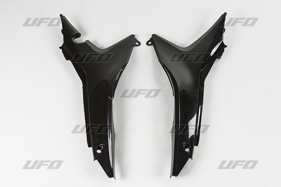 UFO air filter covers HONDA CRF 250R '14-'17, CRF 450R '13-'16 color black (both sides kit)
