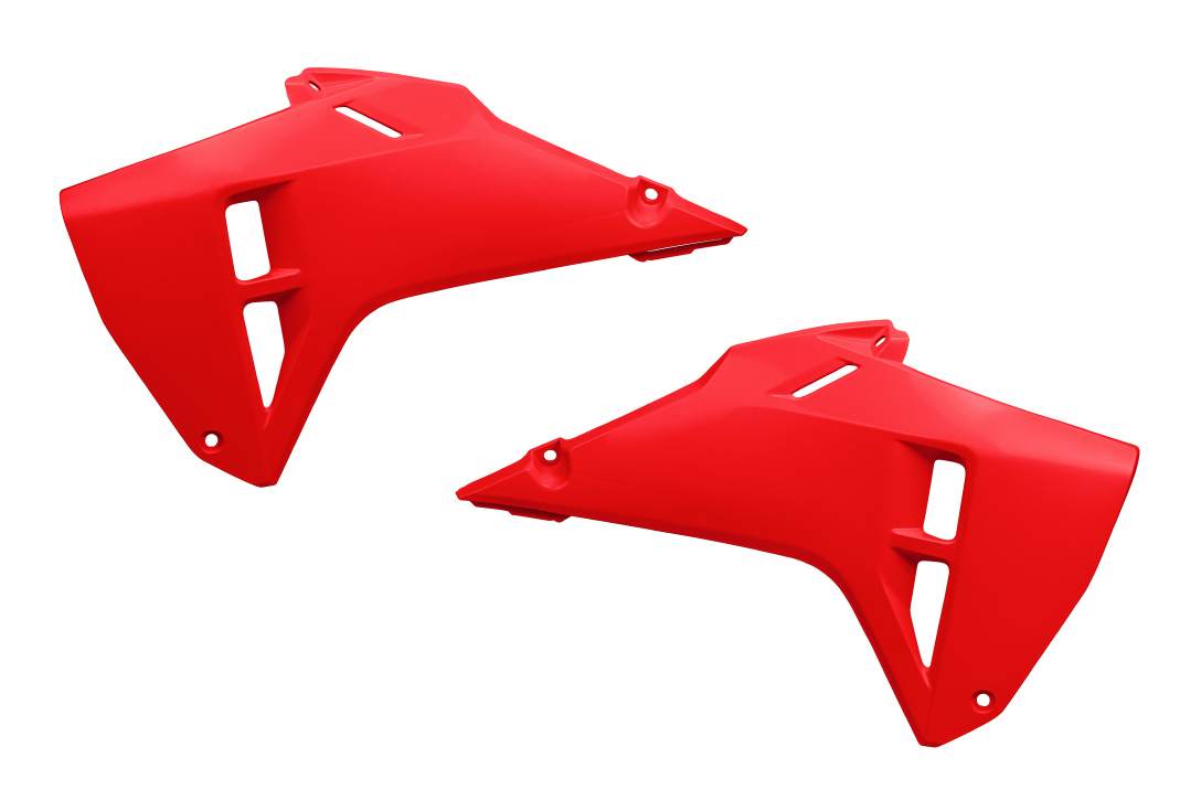 UFO kryty chladiče HONDA CRF 250R / 450R 25-26, barva červená