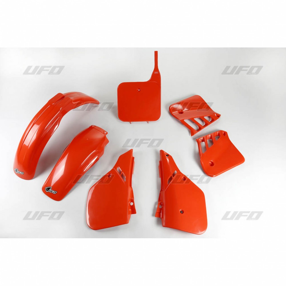 UFO kompletní sada plastů HONDA CR 250 87 barva OEM (červená) (HO093E999)