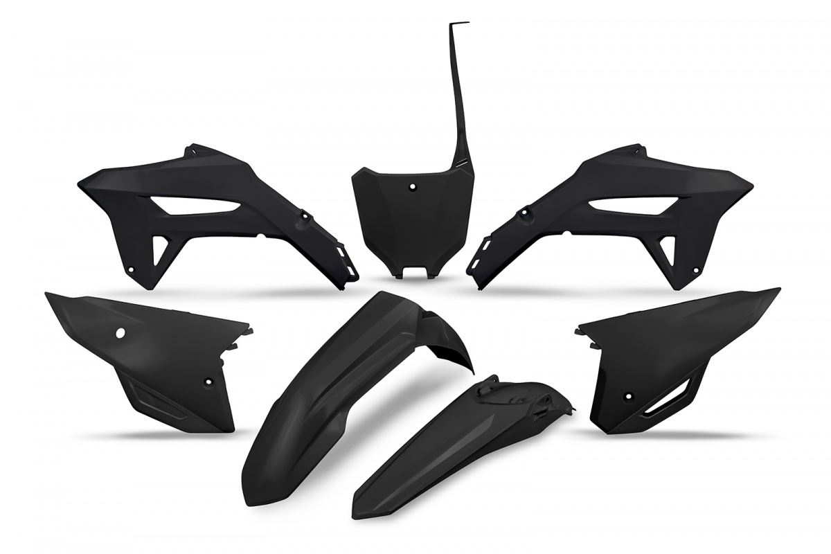 UFO complete plastic kit HONDA CRF 250R 22-24, CRF 450R 21-24 color black