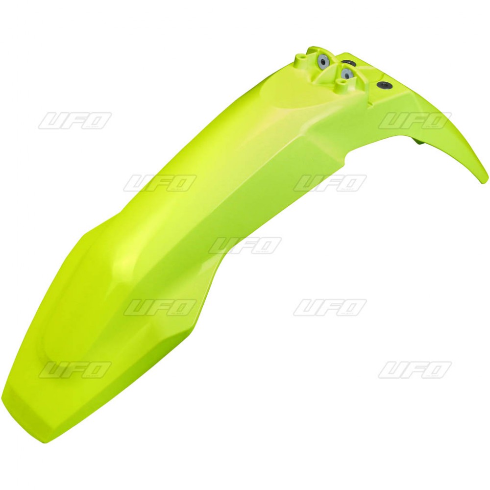 UFO přední blatník HUSQVARNA TC 125 16-20, TC 250 17-20, TC 300 16-20, TE/TX 125/250/300 17-20, FC/FE 250/350/450/501 16-19 barva žlutá fluorescenční