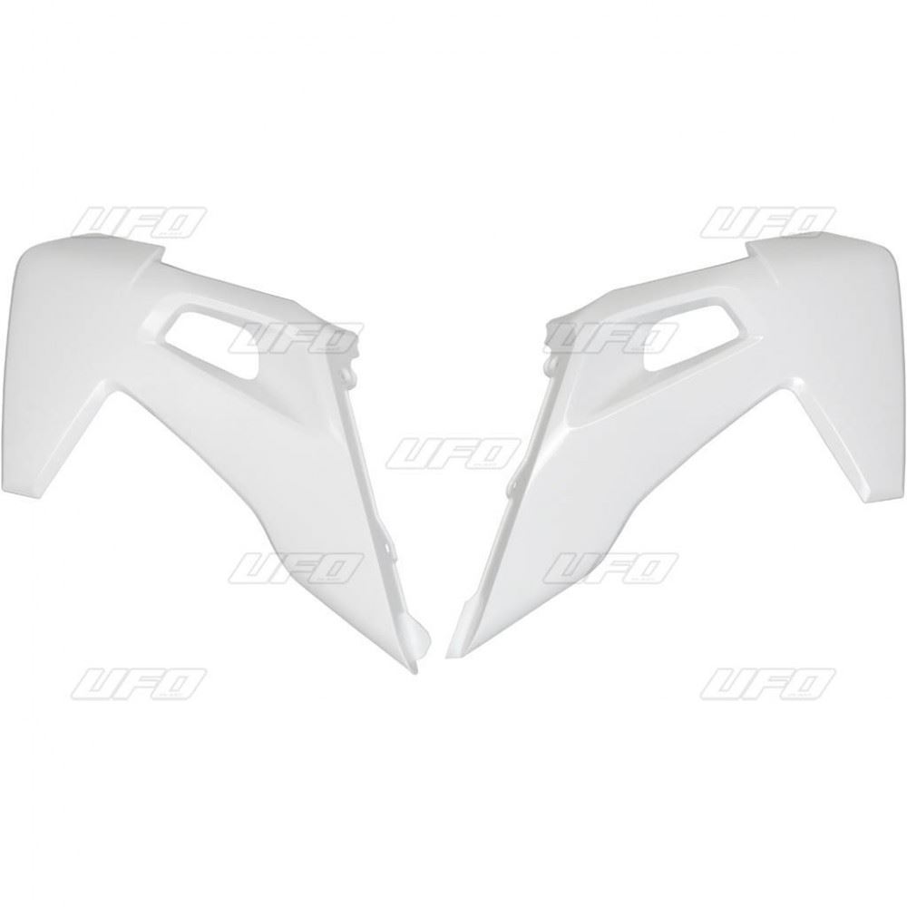 UFO kryty chladiče HUSQVARNA TC 125/250 19-22, FC 250/350/450 19-23, barva bílá