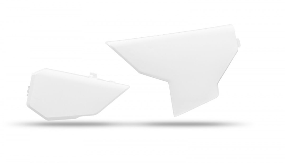 UFO kryt vzduchového filtru HUSQVARNA TC 125 / 250 23, FC 250 23, TX 300 23, FC / FX 350 / 450 23, barva bílá