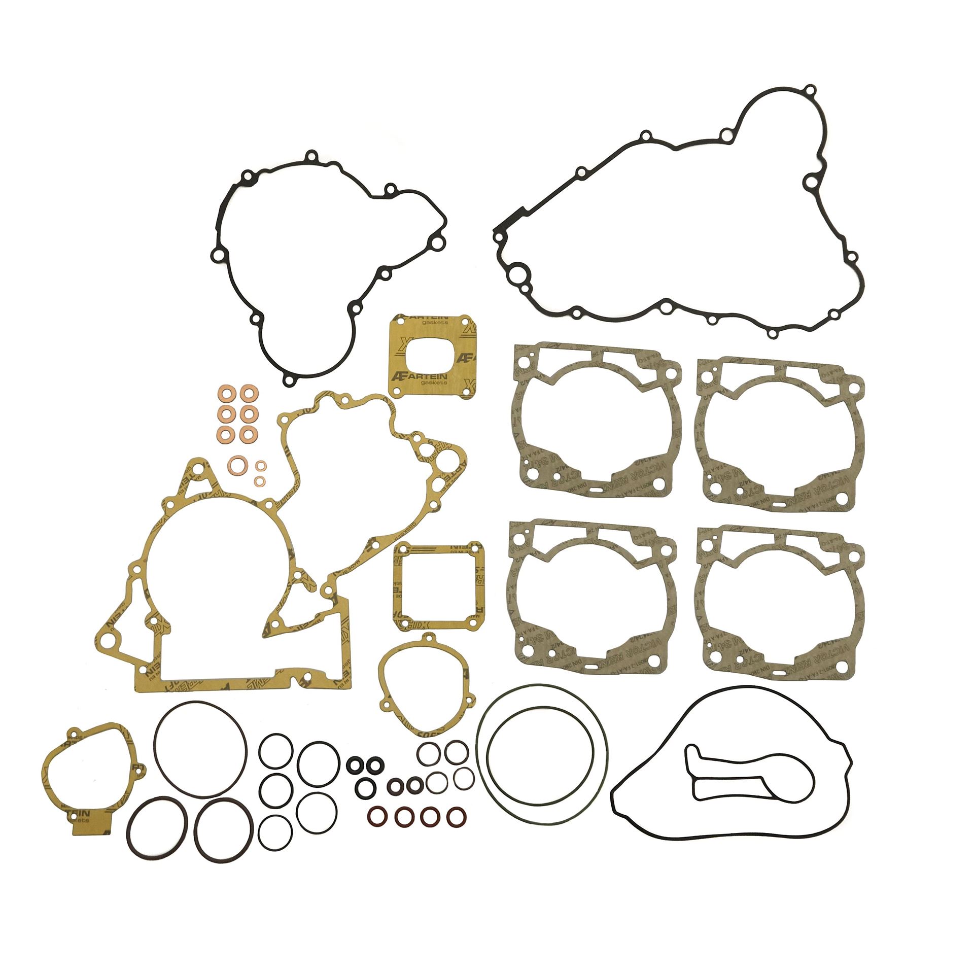 XRADICAL(ARTEIN GASKETS) kompletní sada těsnění KTM SX 250 17-22, EXC 250 17-18, EXC 300 17-21, EXC 250/300 TPI 18-21, HUSQVARNA TC 250 (KTM) 17-22,