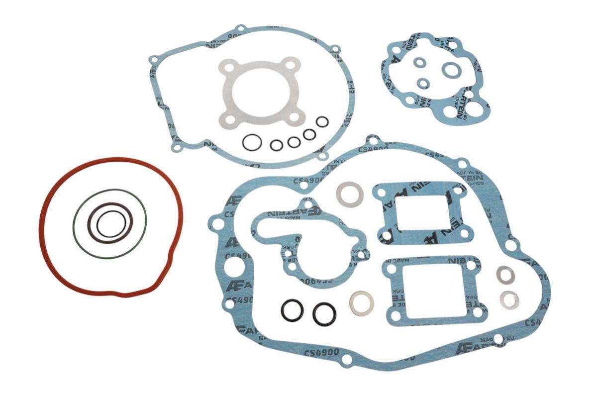 Xradical (ARTEIN GASKETS) complete gasket set minarelli am 3-4-5-6 APRILIA rs 50 , rx 50 , BETA RR-T 50 , AR-T 50 , mbk X-POWER 50 , furia 50 lc, rx 50, PEUGEOT xp6 50 , minarelli am6 engine (J0000MN000406)