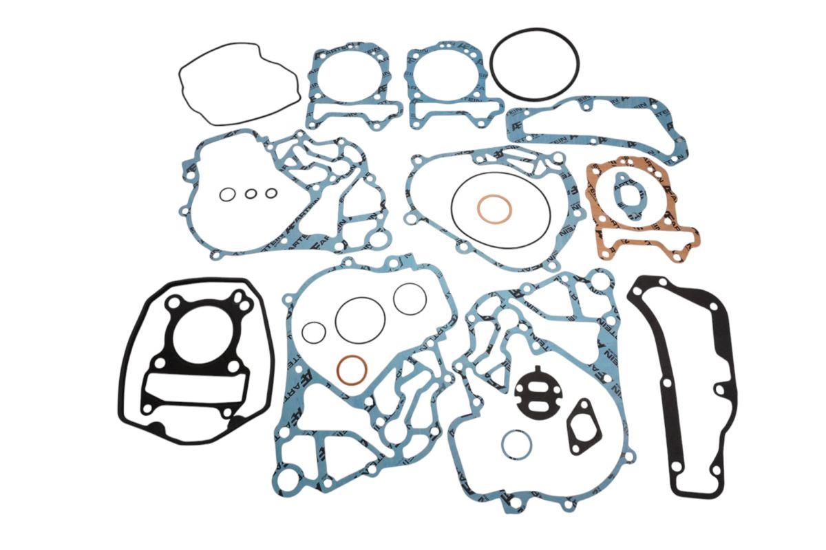 Xradical (ARTEIN GASKETS) complete gasket set APRILIA sport city one 125 08-10 , DERBI boulevard 125 eu3, PEUGEOT looxor 125 02-03 , PIAGGIO liberty 125 4t , VESPA lx / lxv 125 , zip 125 4t (leader) (J0000PG000697)