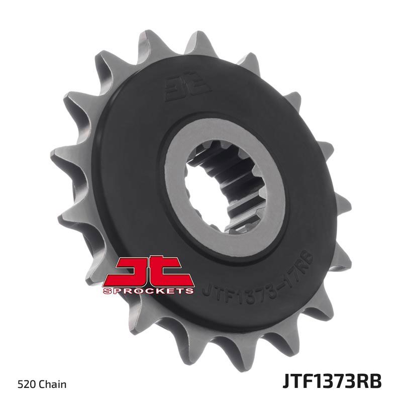 JT řetězové kolo přední 2042 17 s gumou HONDA NC 750X/S/DCT 14-15, INTEGRA 750 DCT 14-15 (204217JTRB)* (řetěz 520)