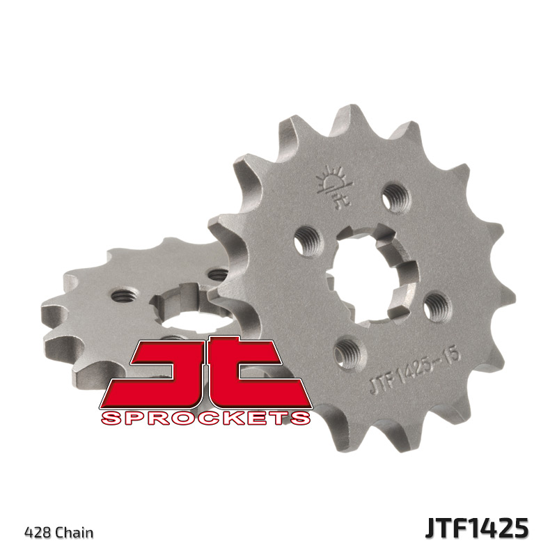 JT řetězové kolo přední 425 14 SUZUKI GSXR 125 17-19, RG 80 86-87, GSX 125S 17-19 (JTF1425.14)* (řetěz 428) - nahrazuje JTF425.14