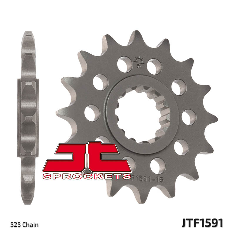 JT řetězové kolo přední 2091 15 YAMAHA FZ8 10-15, MT 09 14-20, MT 07 14-24 TDM 900 02-13 (-1), TENERE 700 20-24 (originál) (209115JT) (řetěz 525)