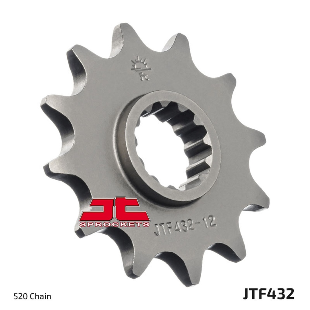 JT řetězové kolečko přední 435 16 SUZUKI DR 350 '90-'99 (+1) DRZ 400 '00-'20 (+1) (JTF432.16) (řetěz 520)