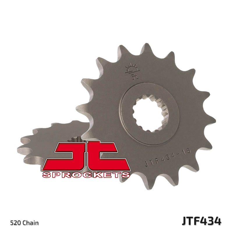 JT přední řetězové kolo 434 16 SUZUKI GN 400 '80-'82, DR 400 '80-'83 (43416JT) (řetěz 520)
