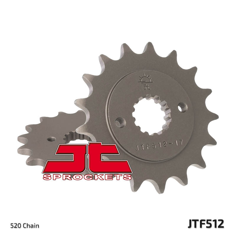 JT řetězové kolo přední 525 17 KAWASAKI ER5 97-06 (52517JT) (řetěz 520)