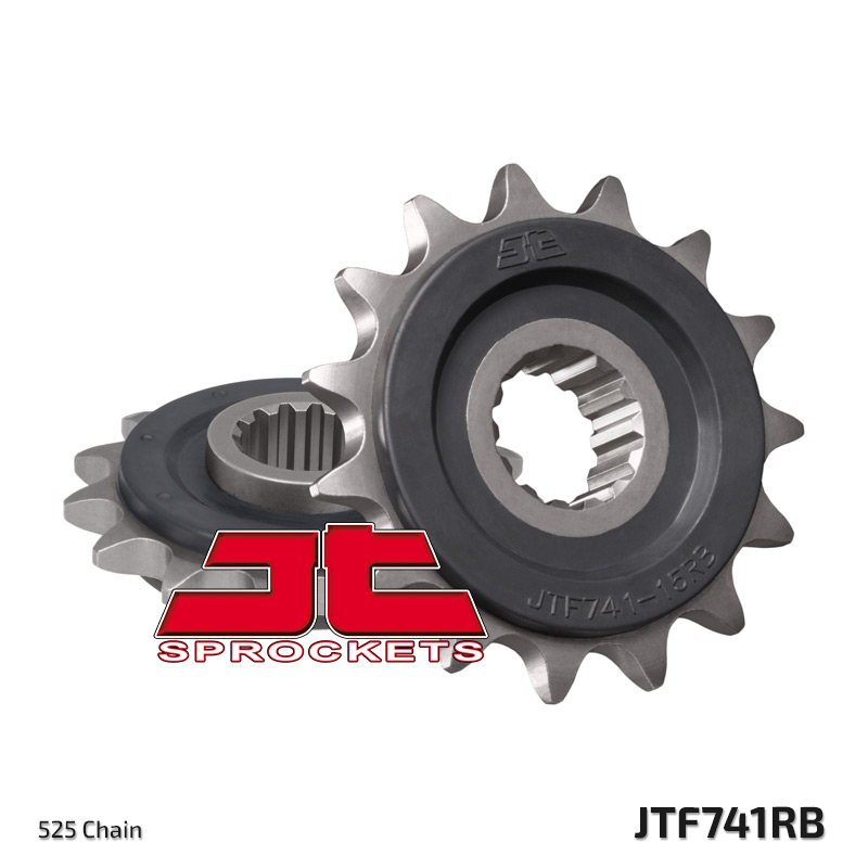 JT ozubené kolo 2114 15 s gumou (211415JTRB) (JTF741.15RB)