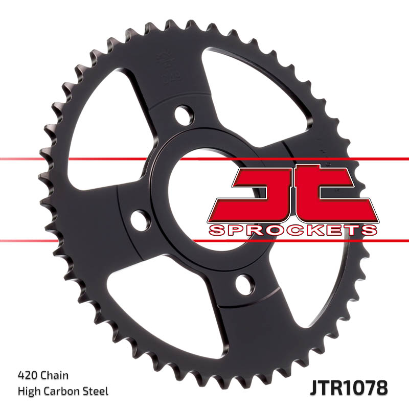 JT rozeta 4570 47 YAMAHA TZR 50 / X-POWER 96-06, MBK X-POWER 50 00-06 (457047JT) (řetěz 420) = 443247JT