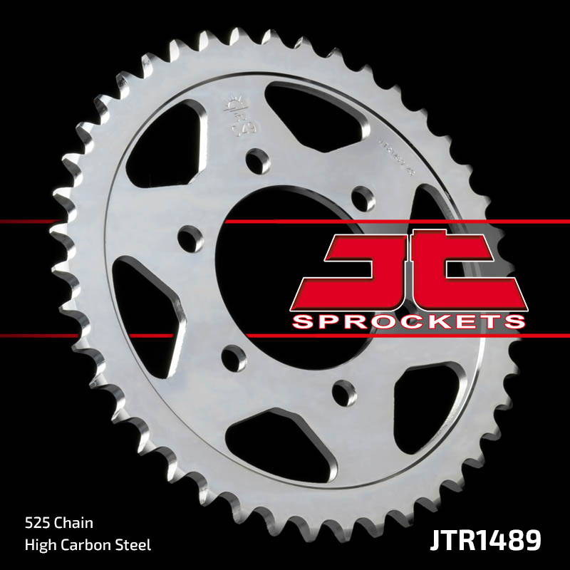 Levně JT rozeta 4359 44 KAWASAKI ZX750R, NINJA, KLZ VERSYS (12-) (435944JT) (řetěz 525) barva stříbrná (JT rozeta 4359 44 KAWASAKI ZX750R, NINJA, KLZ)
