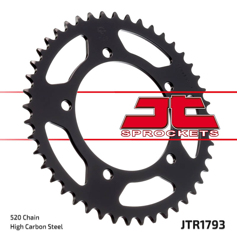 JT rozeta 4397 45 TRIUMPH 865 BONEVILLE/THRUXTON 15-16, SCRAMBLER 16-17 (439745JT) (řetěz 520) (+1)