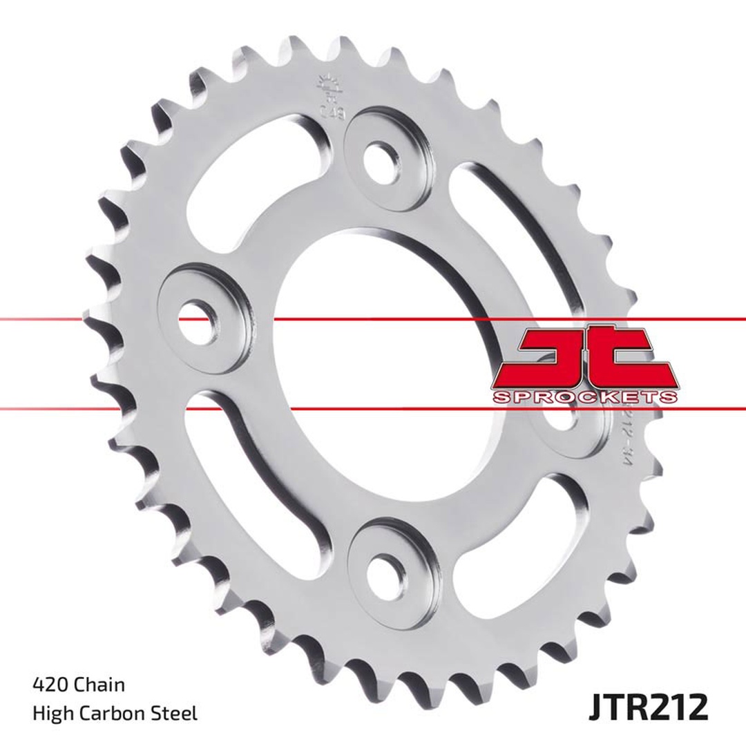 JT řetězové kolečko zadní 4462 37 HONDA ASTREA 110 '17-'18 (JTR212.37) (řetěz 420)