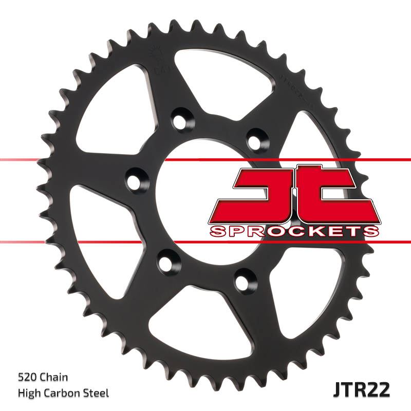JT rozeta 3560 45 APRILIA SX 125 08-12, MX 125 04-07 (356045JT) (řetěz 520)