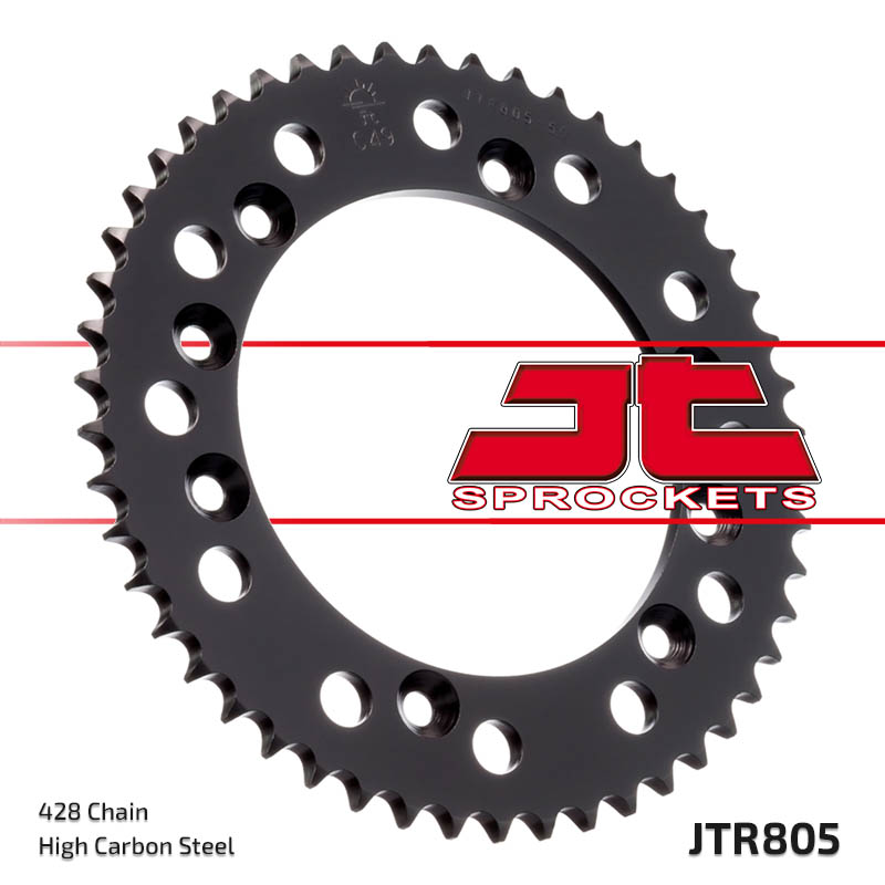 JT rozeta 805 50 SUZUKI DR 125SM (08-10), TS125R 89-96, TS125X 84-91 (80550JT) (řetěz 428)