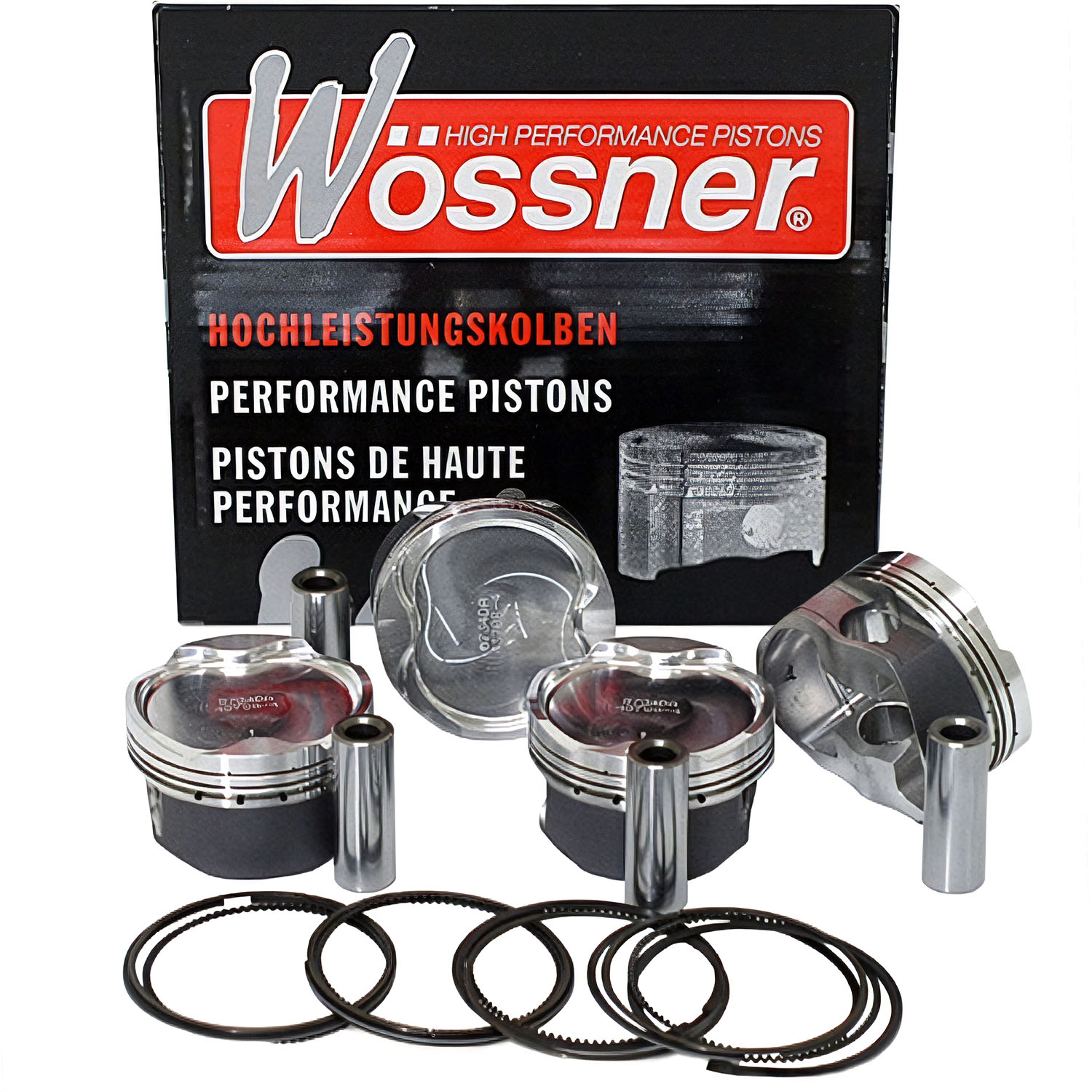 Complete pistons WOSSNER K4003DA-4
