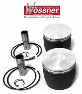 WOSSNER komplet pístů KAWASAKI (2T) SX/SC/TS/X2 650 86-96 ( 76,38mm) (+0,50mm ) ( vodní skútr )(čep 18mm) (WOSSNER komplet pístů KAWASAKI (2T))