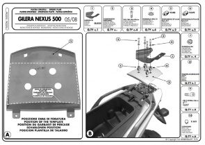 Rear luggage carrier KAPPA K682M