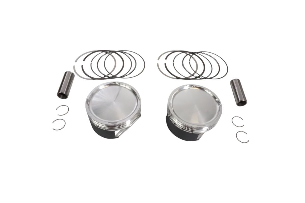 WOSSNER komplet pístů (4T) POLARIS sportSMAN 850 09-21, SCRAMBLER 850 13-21 (STD. + 0,50mm = 87,43mm) (11.0:1 CR) (WOSSNER komplet pístů (4T) POLARIS)