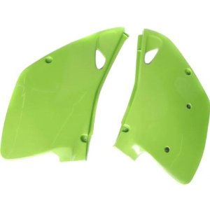 UFO boční tabulky zadní KAWASAKI KX 125/250 90-91 barva zelená