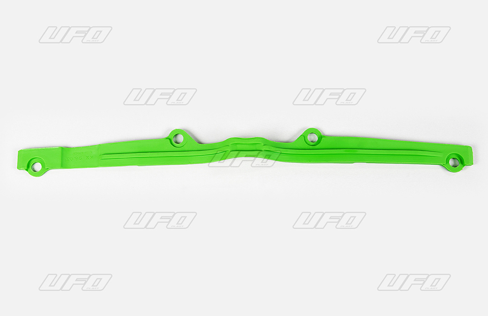 UFO kluzák řetězu KAWASAKI KX 125/250 94-09, barva zelená